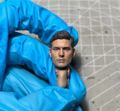 1/12 Painted Dean Winchester Jensen Ackles Head Carved Fit SHF Action Figure