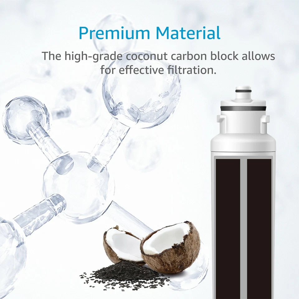 AQUA CREST Refrigerator Water Filter,Replacement Daewoo DW2042FR,Kenmore 46-9130 - Image 3 of 4