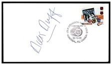 DICK DUFF AUTOGRAPH HOF MAPLE LEAFS NY RANGERS 1992 NHL 75TH FIRST DAY ISSUE