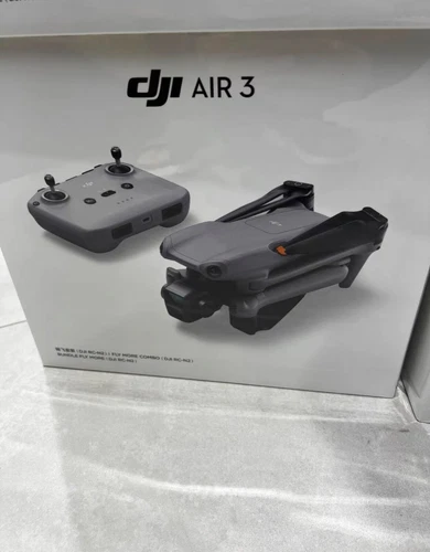 DJI Air 3 Drone Fly More Combo RC-N2 Bundle With Box (