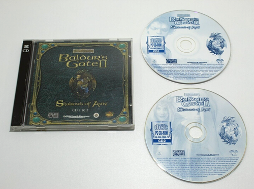 Jeu PC Baldur's Gate II: Shadows Of Amn - édition Boîte, Bon état, éditeur BioWare, Made In France