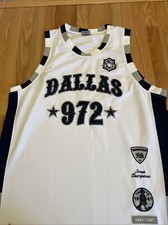 1960's Dallas Jersey Street Champions 972 White Grey 2XL