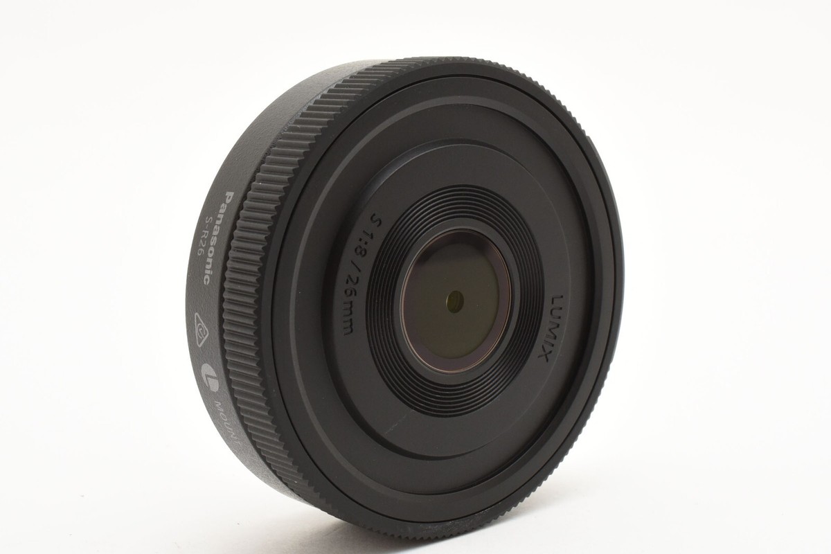【美品】LUMIX S 26mm F8 S-R26 Panasonic LUMIX S Series 26mm F8 L-Mount Lens - S-R26
