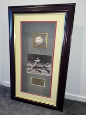 Joe DiMaggio Signed Autographed and framed Baseball with Certificate