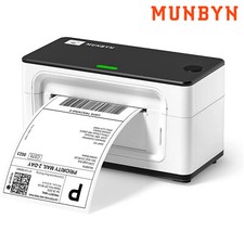 MUNBYN 4x6 Shipping Label Printer Desktop USB Thermal Label Printer Multi-color