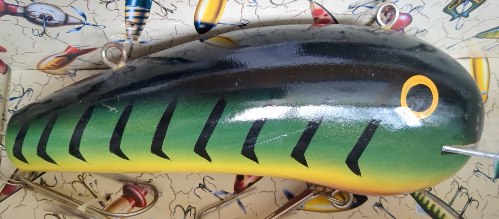 Rivers Edge Novelty Giant Fishing Lure 18" L With Box Angler's Man Cave