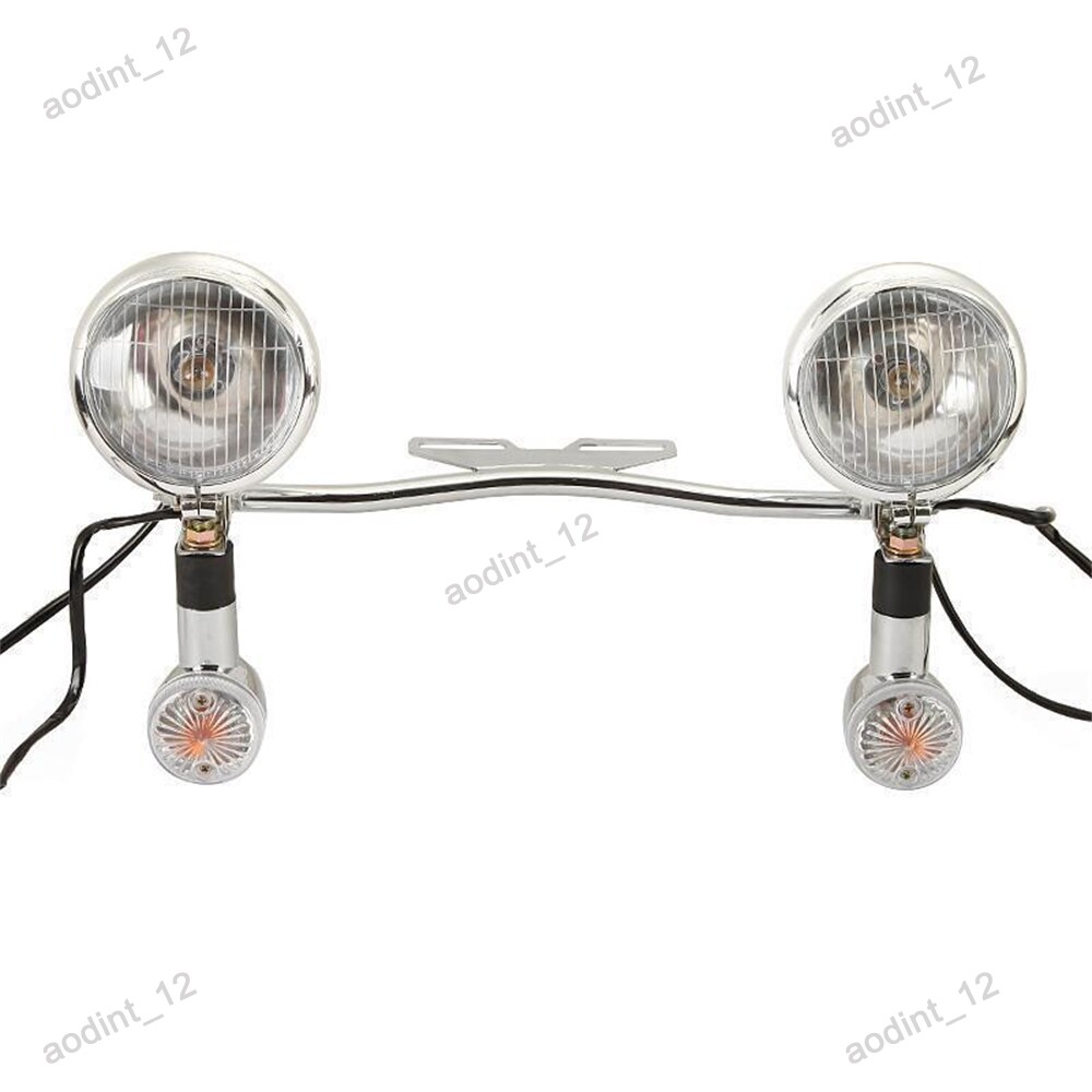 Passing Fog Light Bar Turn Signal For Honda Shadow Spirit Ace