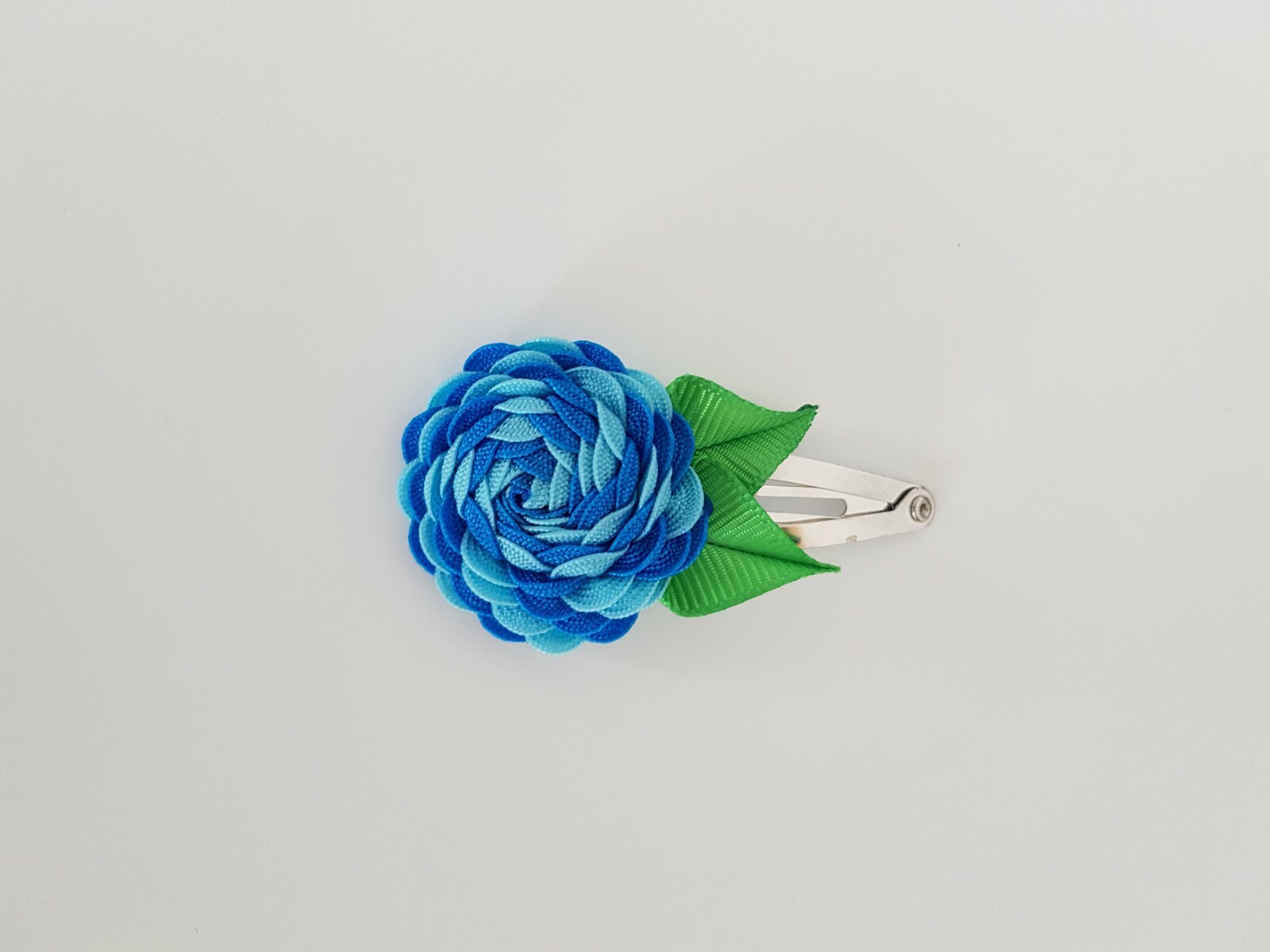 Handgefertigter Haarclip Mit Sakura-Kirschblüte Aus Stoff - Japanisches Accessoire Für Kimono Oder Freizeit