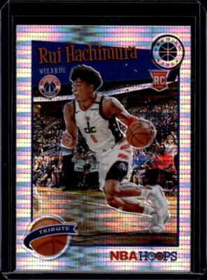 2019-20 Hoops Premium Stock #300 Rui Hachimura Prizms Silver Scope