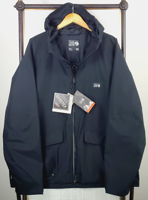 MOUNTAIN HARDWEAR Gore-Tex Jacket NEW $250 Mens Size 2XL Black