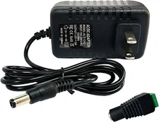Universal Power Supply 12V 1.5A AC DC 2.1mm Adapter Switch 18W Charger CCTV LED