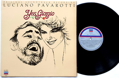 Luciano Pavarotti   Yes, Giorgio Soundtrack Vinyl LP 1982 Decca Australia   YG1