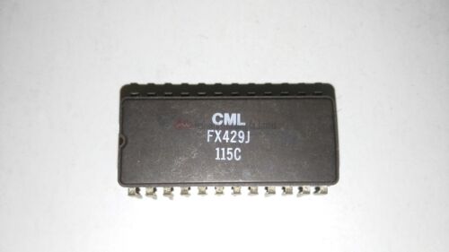 CML FX429J BAND FFSK MODEM FOR TRUNKED RADIO SYSTEMS CDIP24 X 1PC - Afbeelding 1 van 3