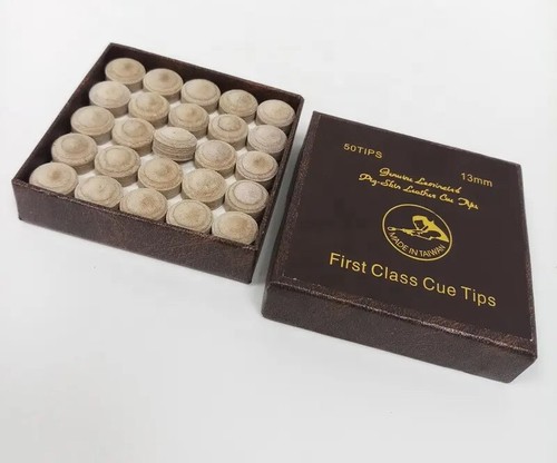 3 St. Billard Zubehör 8- Schichtleder Klebeleder Queueleder First Class 13mm (M) - Picture 2 of 2