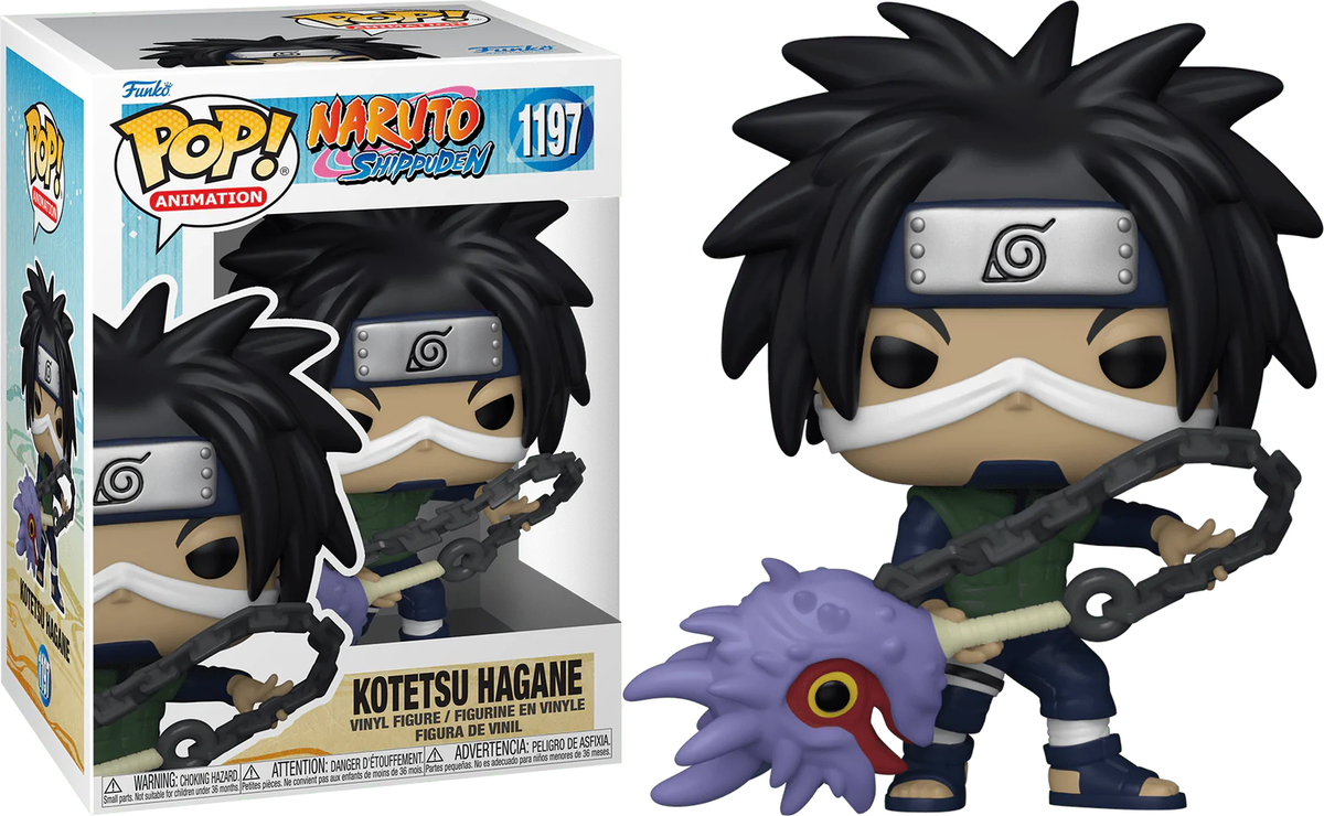 Funko POP! Animation: Naruto Shippuden - Kotetsu Hagane #1197 | eBay