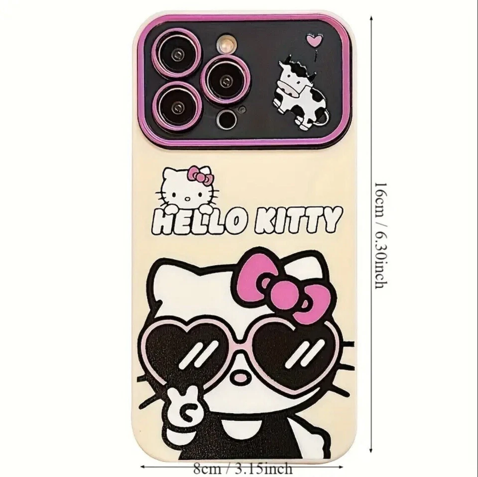 Linda funda para teléfono Kawaii Hello Kitty Foto 2 de 4
