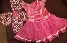 Little Girl's Butterfly Costume and Wings Size 3-4