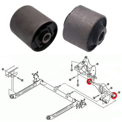 Busches Für Hinterachsen, Kompatibel Mit Nissan Primera P12, P12E