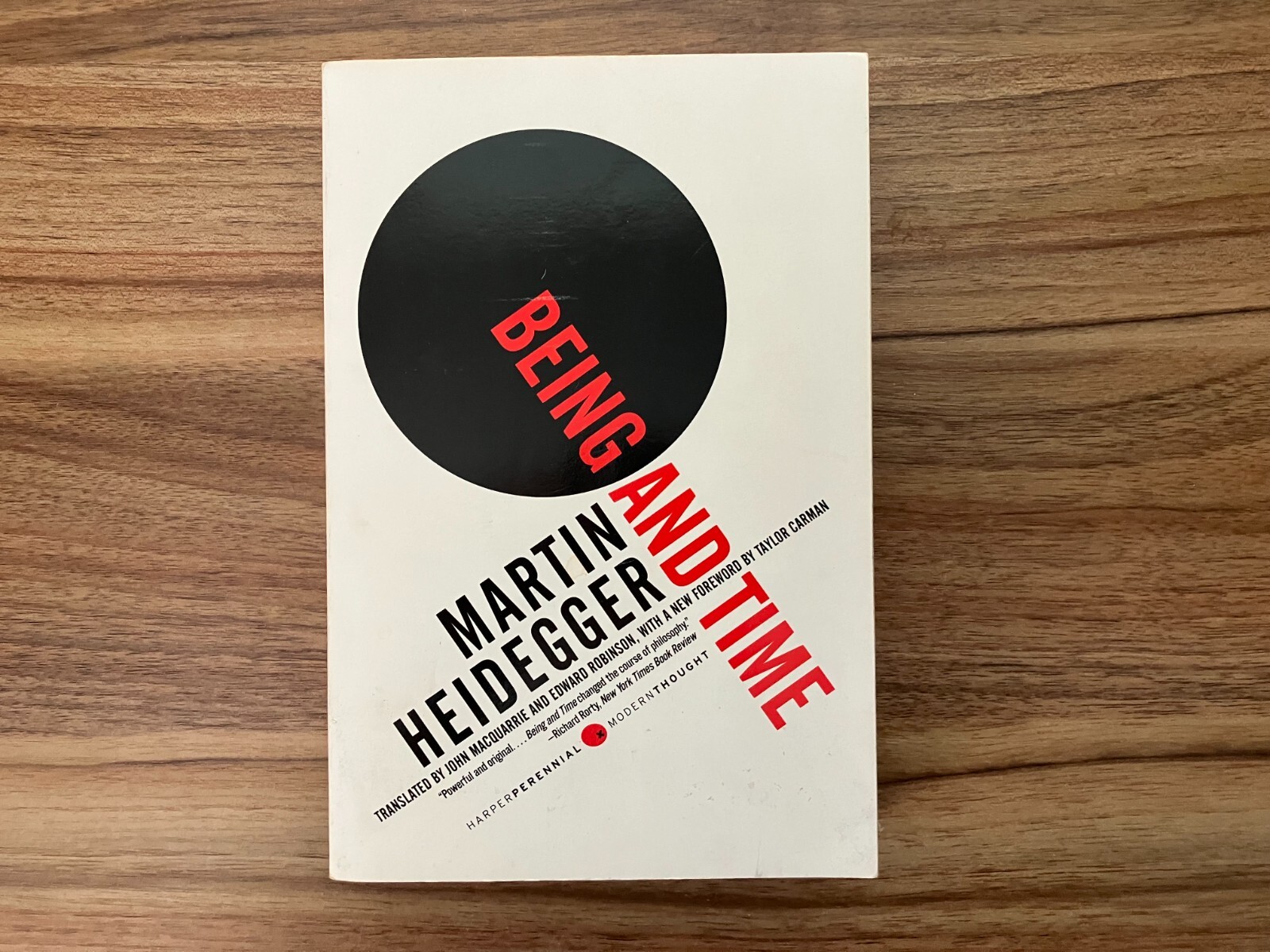 Being and Time – Martin Heidegger – Softcover