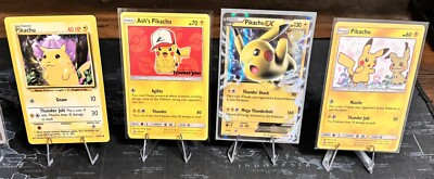 pokemon pikachu card lot