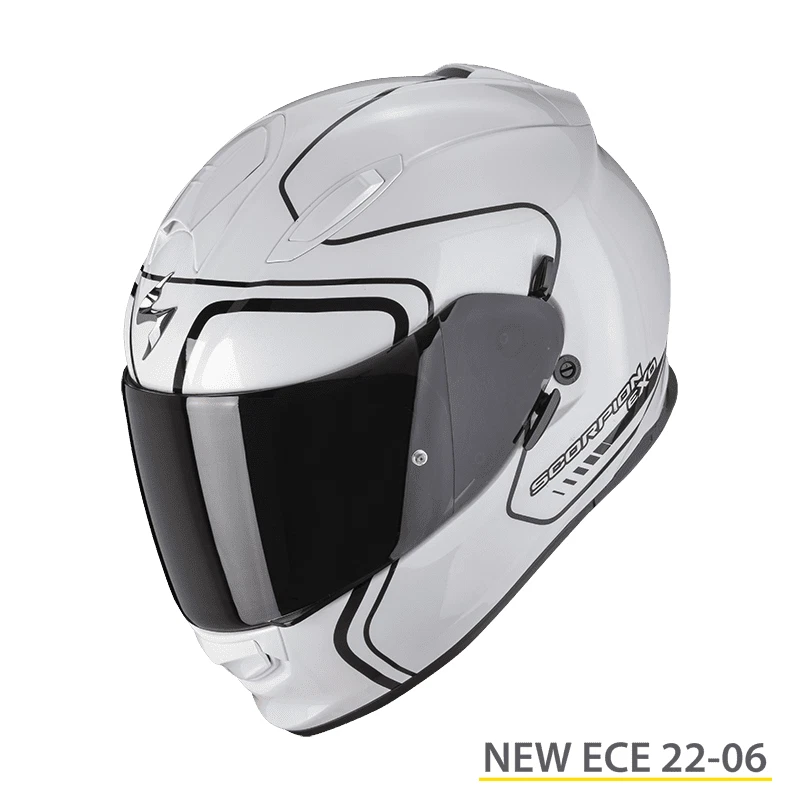 Casco Integral Mujer Moto Scorpion EXO 491 West Blanco Talla L