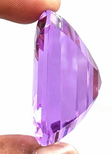 TOP QUALITY AAA PURPLE OPAL EGL UNTREATED EMERALD SHAPE 275 CT LOOSE GEMSTONE - Picture 3 of 13