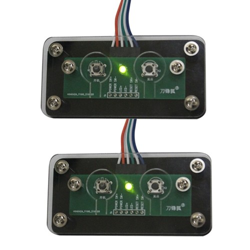 External Power Switch for Home Computer Rooms Diy Power Supply Button Concise - Picture 4 of 7