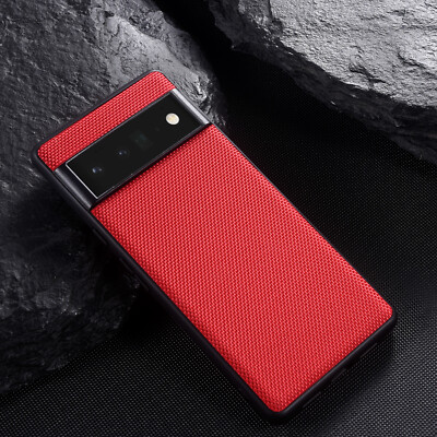 Shockproof Nylon Soft Phone Case For Google Pixel 6 Pro 7A 8 Pro 7