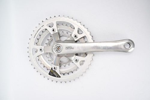 Pédalier Vintage Shimano Deore FC-MT60 – Triple Plateau 170mm – Carré – Occasion Japon
