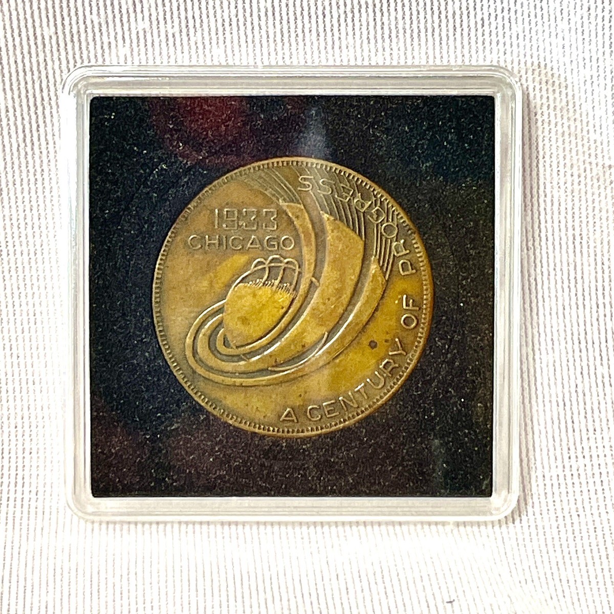 Vintage 1933 CHICAGO WORLDS FAIR Century of Progress Hall of