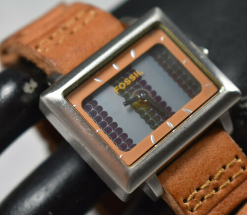 RARE y2k FOSSIL Big Tic JR-7978 Blue Kanji Animated Watch RARE y2k FOSSIL Big Tic JR-7978 Blue Kanji Animated Watch