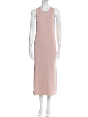 Rag & Bone Pale Pink Ribbed Midi Tank Top Dress, Size XL NWT!