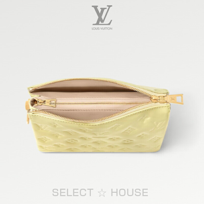 Louis Vuitton Coussin BB M24560 Yellow Varnished Authentic
