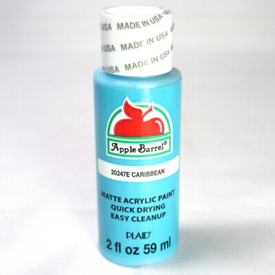 Apple Barrel Acrylic Paint Craft 2 oz Matte Pick Any Color Build Art Set
