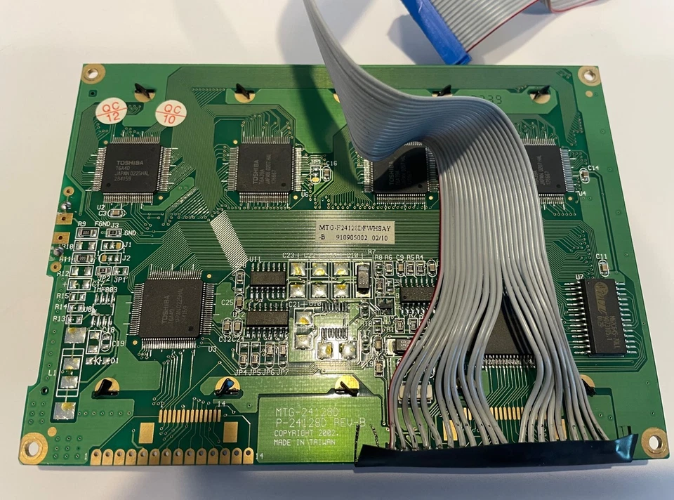 Pantalla LCD MTG-24128D P-24128D REV B Foto 2 de 2