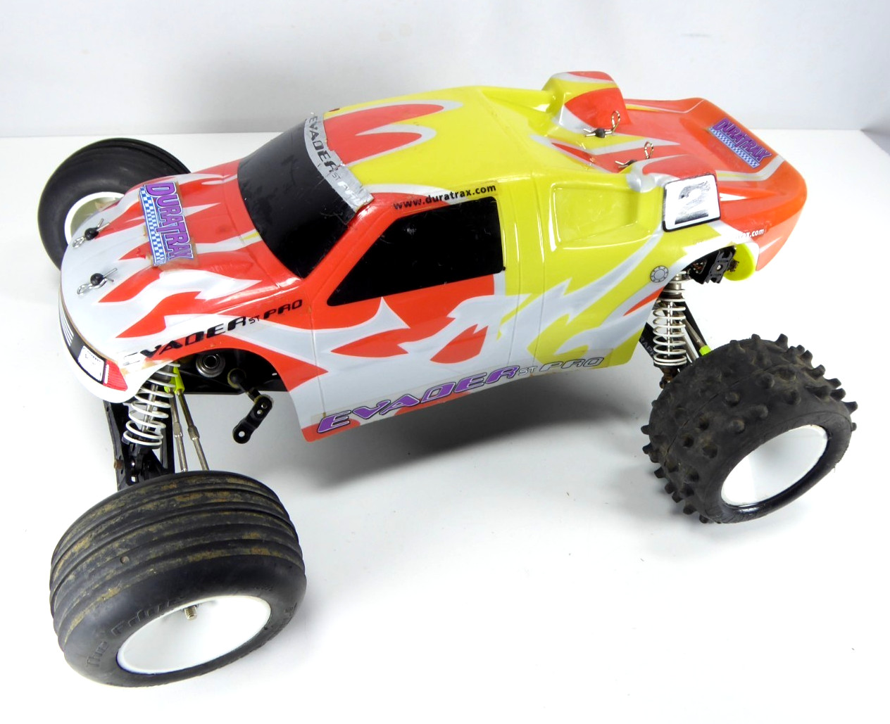 Vintage Duratrax Evader ST Pro Roller Graphite Stadium RC Tr