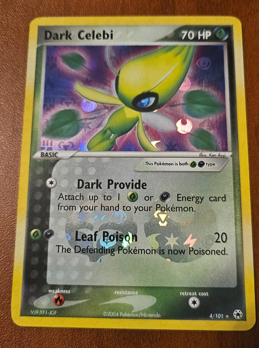Dark Celebi 4/101 Hidden Legends Reverse Holo
