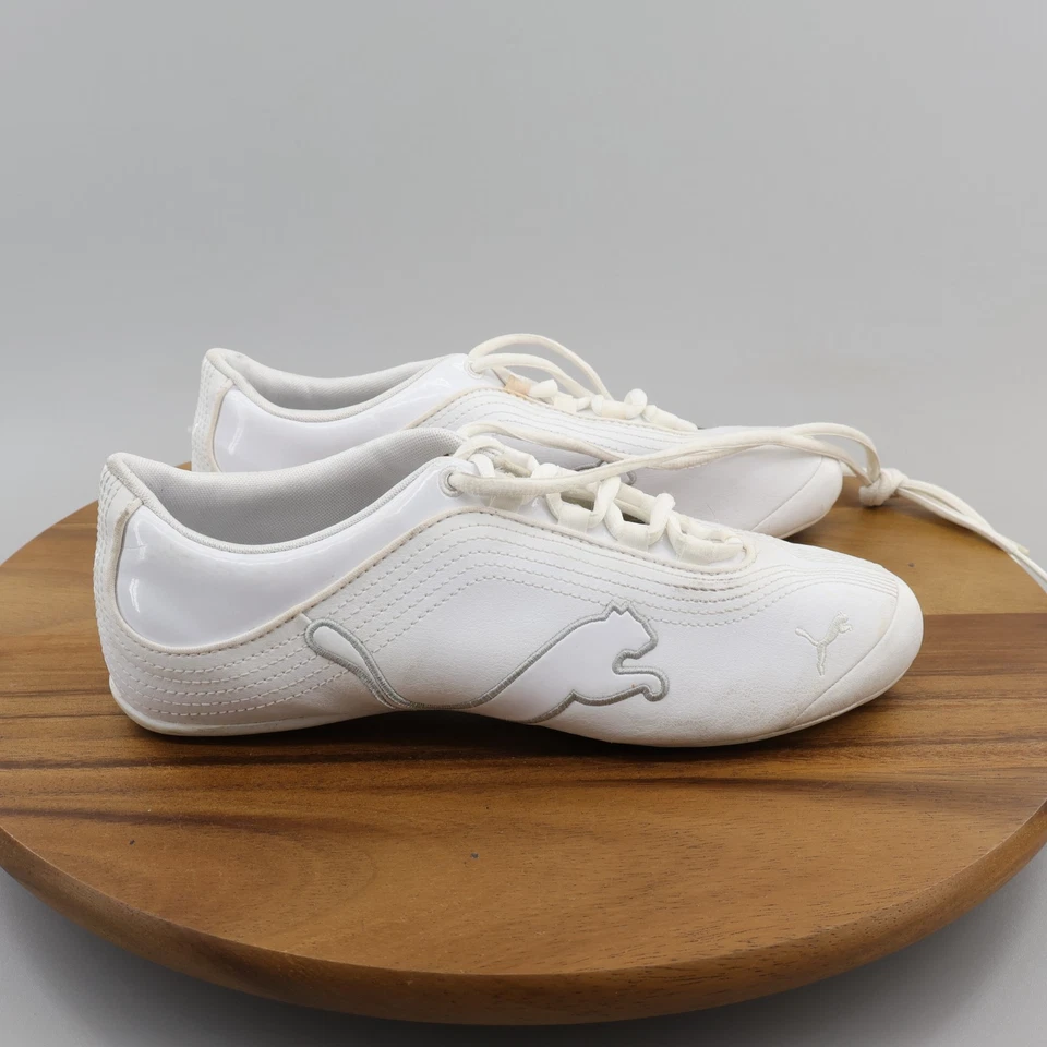 Puma Soleil Cat 2000's White Sneakers Speedcat Vibe Vintage Size 7 - Image 3 of 4