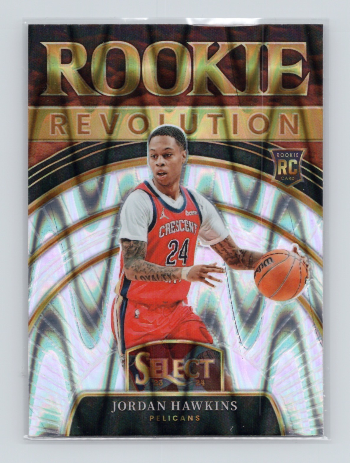 2023-24 Panini Select - Rookie Revolution Tectonic Prizm #3 Jordan Hawkins (RC)