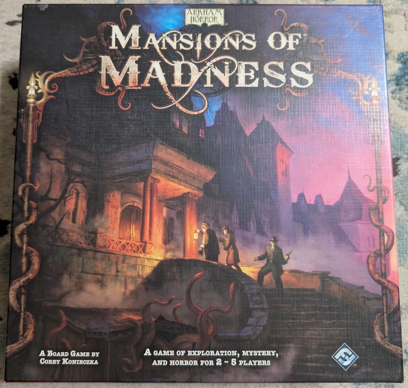 Mansions of Madness First Edition board game 2010 Fantasy Flight UNPLAYED