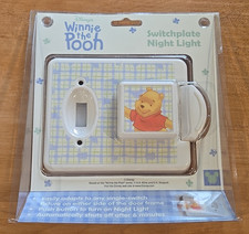 Vintage Winnie The Pooh Switchplate Night Lig...