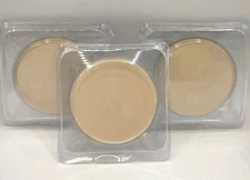 Lancome Dual Finish Face Makeup Powder Foundation Beige Perle ll Refill X 3