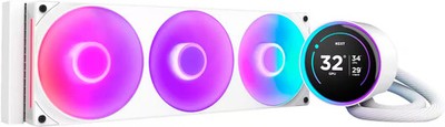 NZXT - Kraken Elite RGB 360mm 2024 Radiator (1x Single-Frame RGB Core Fan) Li...
