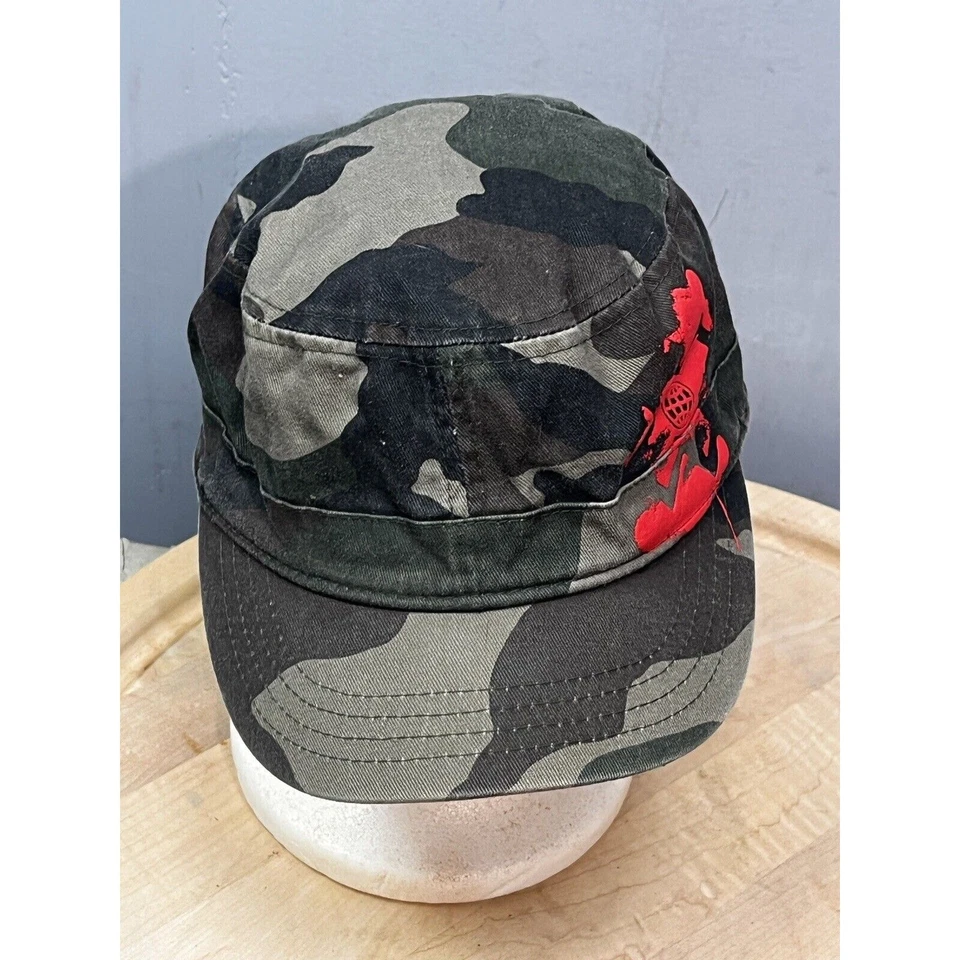 Boné de beisebol X-Games chapéu militar conceito um gráfico ajustável - Imagem 4 de 4