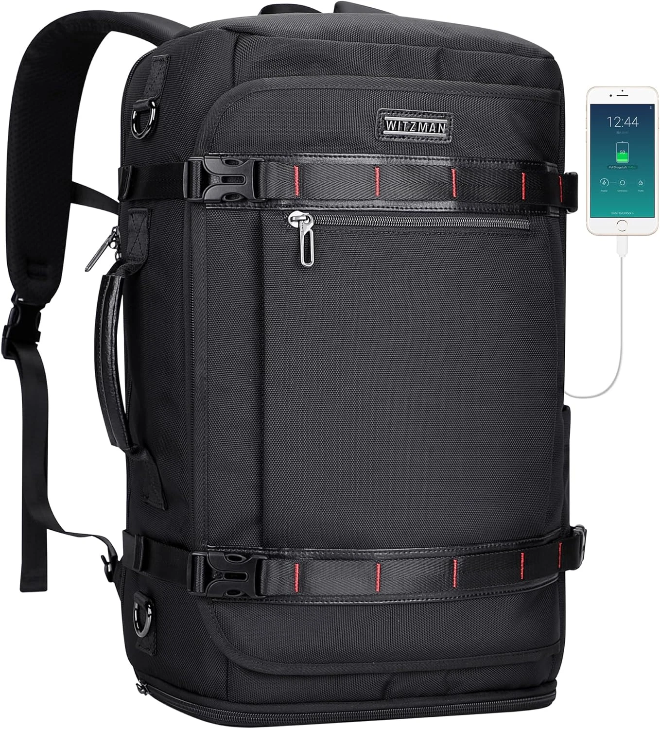 35L TSA Friendly Travel Backpack for Men with Shoe Compartment and Laptop Slot