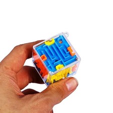 3D Cube Rolling Beads Maze Fidget Toy Kids Stress Relief Gift Boys Girls