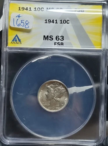 1941-P Mercury Dime — photo from another recent sale