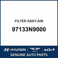 Hyundai & Kia Kona 2018-2025 FILTER ASSY-AIR Neu OEM 97133N9000 Hyundai & Kia Kona 2018-2025 FILTER ASSY-AIR Neu OEM 97133N9000