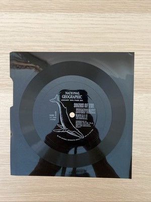National Geographic Songs of the Humpback Whale 33 RPM Vinyl Record (Jan 1979)