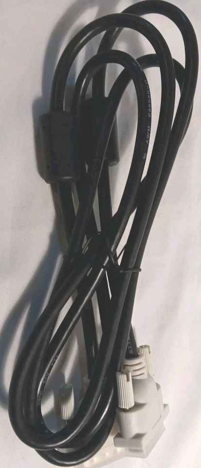 1.8m DVI to DVI Cable Male DVI-D for Monitor Computer Screen PC DVD Cord (B-5-L) - Image 2 of 3